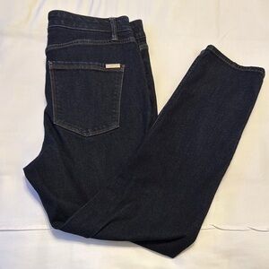 WHBM Blue Skinny Jeans with Stretchy Fit ankle Tapered Leg